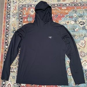 Arc’teryx Men’s Cormac Hoody Black, size medium